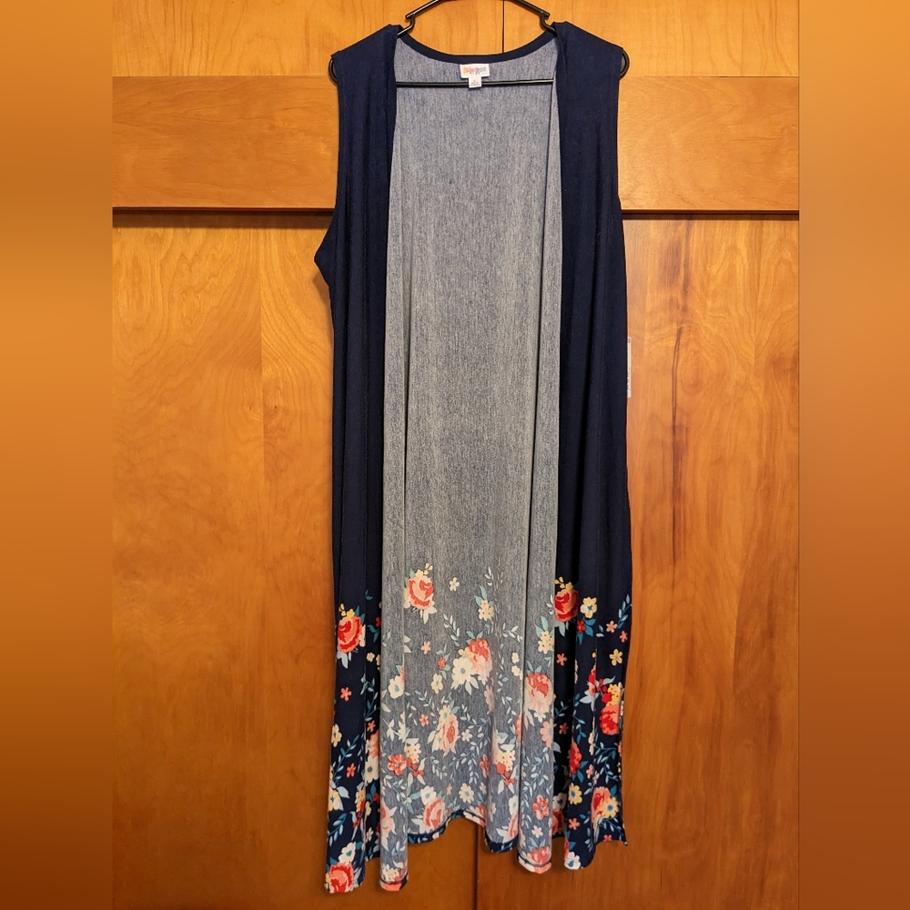 NWT LuLaRoe duster vest size Large